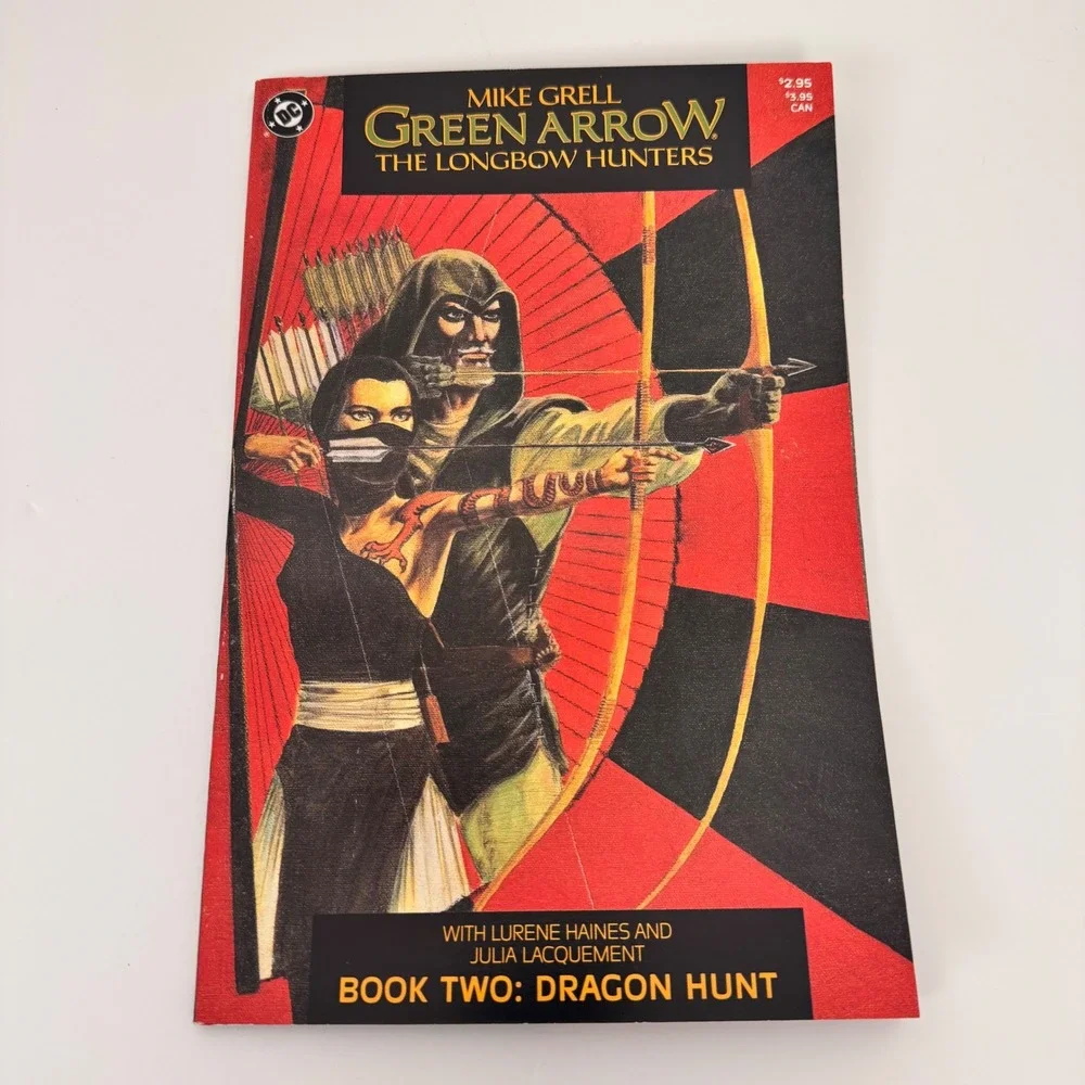 DC Comics Green Arrow The Longbow Hunters 1-3 Set Mike Grell 1987 Vintage 1 2 3